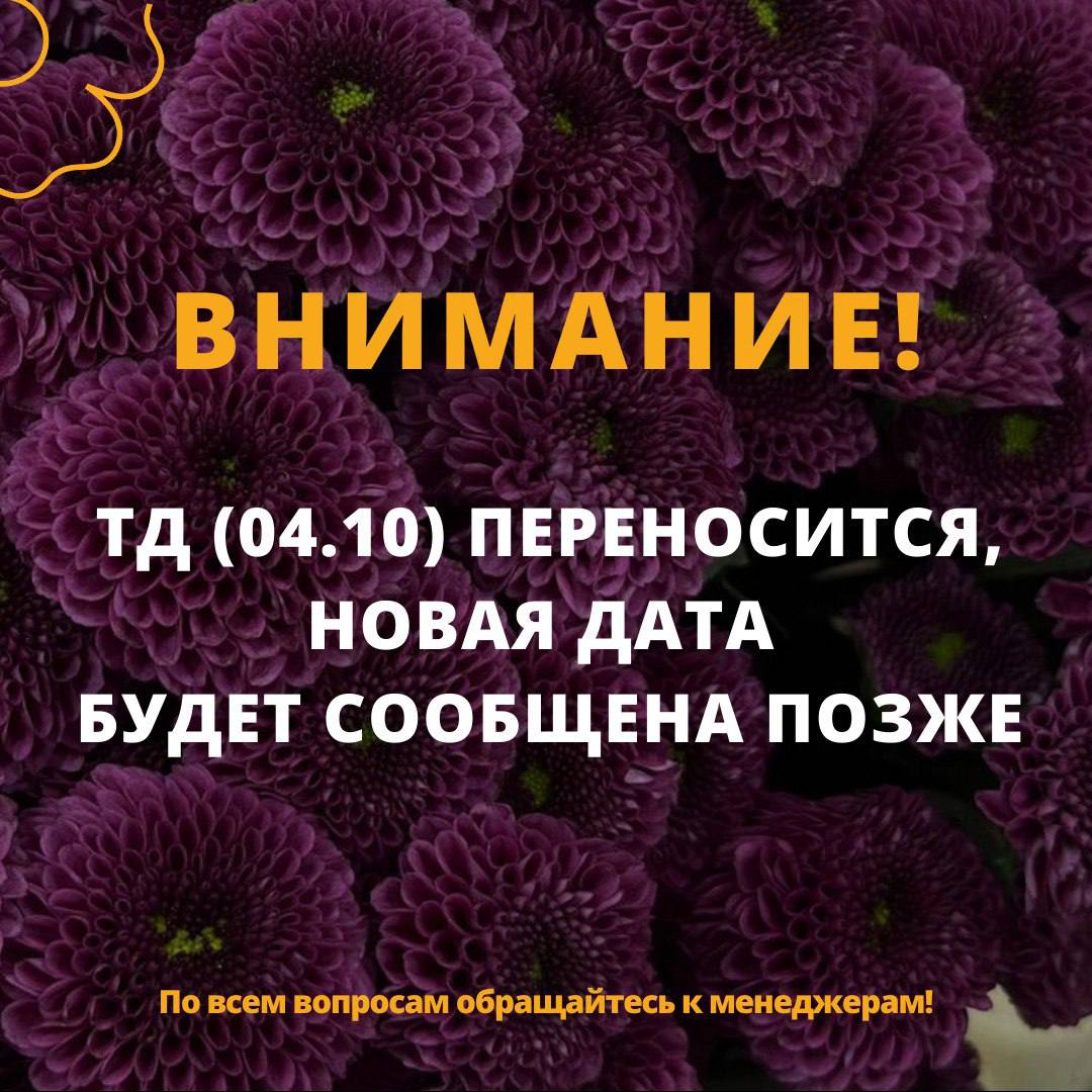 ТД 4.10 переносится!
